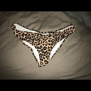 Victoria’s Secret Cheetah cheeky swim bottoms